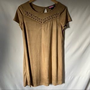 Like New Say What faux suede dress 4/16$